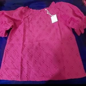 New Jennifer & Grace Raspberry Blouse 💥OPEN TO OFFERS💥Not closed minded.❗